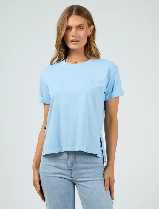 Washed Tee Blue