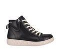 Una Black Double Zip & Lace - Emelda's Shoes
