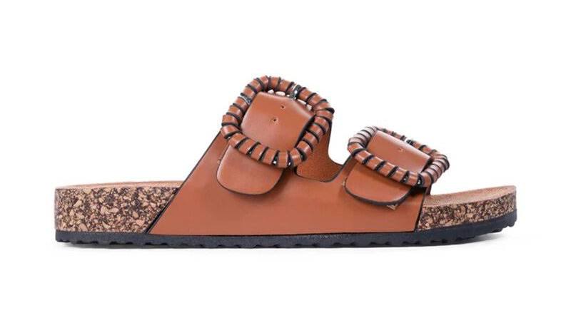 Jirona chocolate slide - Emelda's Shoes