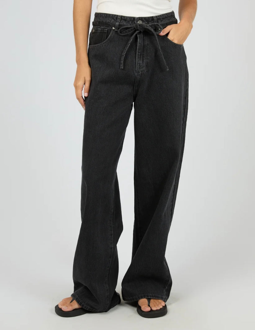 Gia High Rise Baggy Coal
