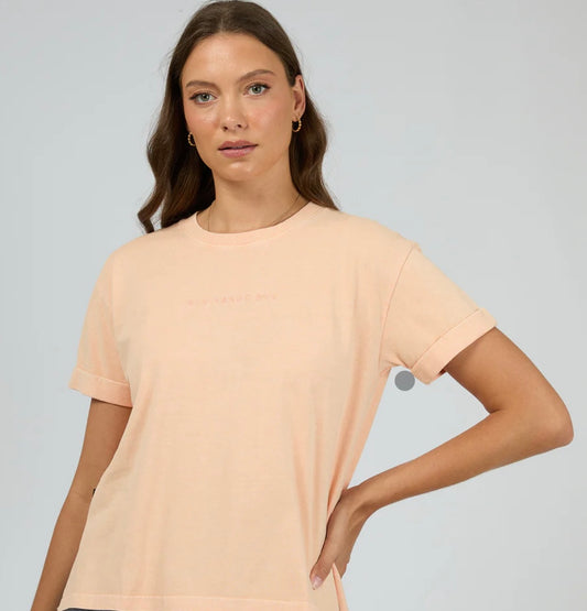 Washed Tee Orange