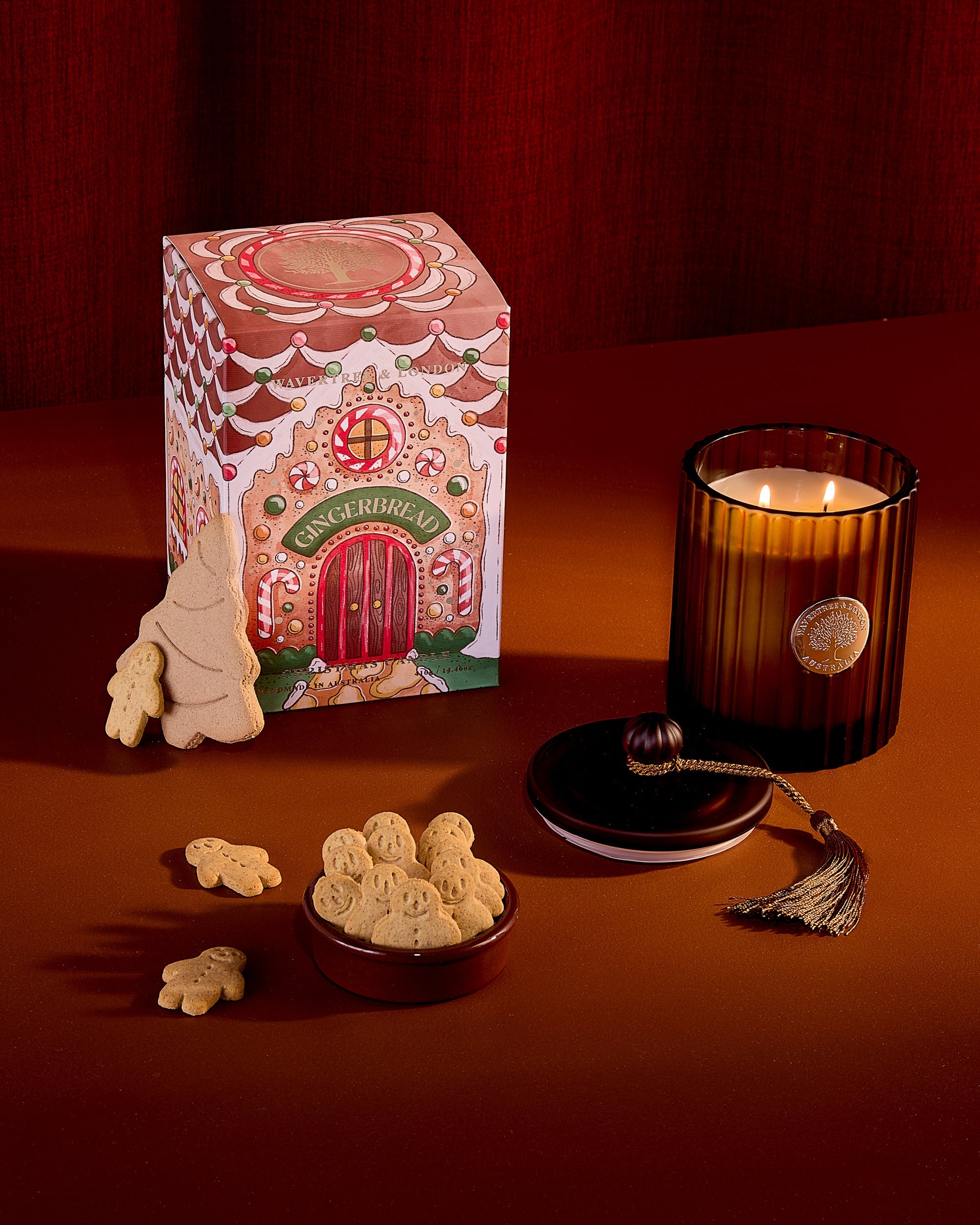 Gingerbread Candle - Emelda's Shoes