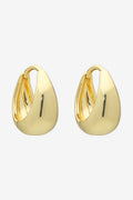 Tina gold Huggie - Emelda's Shoes