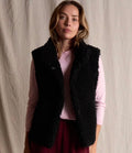 Bailey Vest Black - Emelda's Shoes