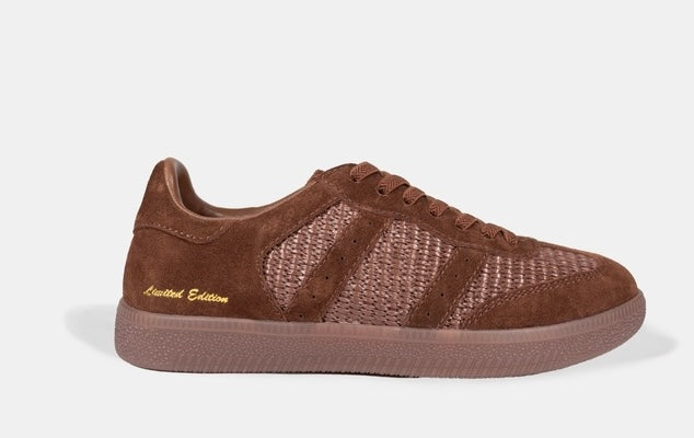 Parallel Brown Raffia