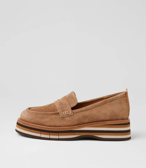 Glamms Light Cognac Suede