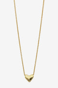 Mariel soft gold heart necklace - Emelda's Shoes