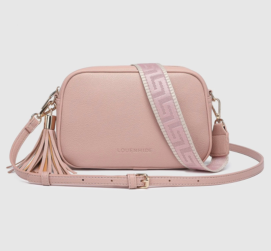 Jacinta Geo Bag Dusty Pink