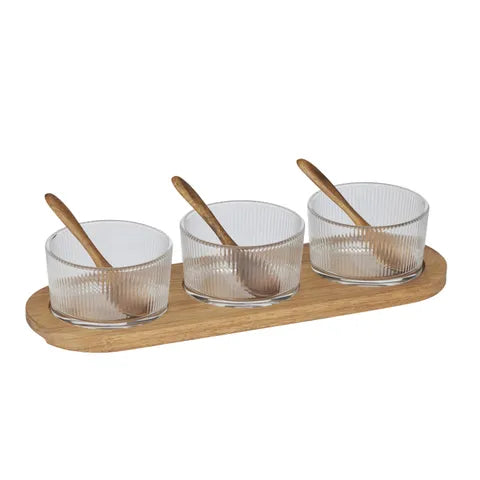 Dritta 7 piece serving set - Emelda's Shoes