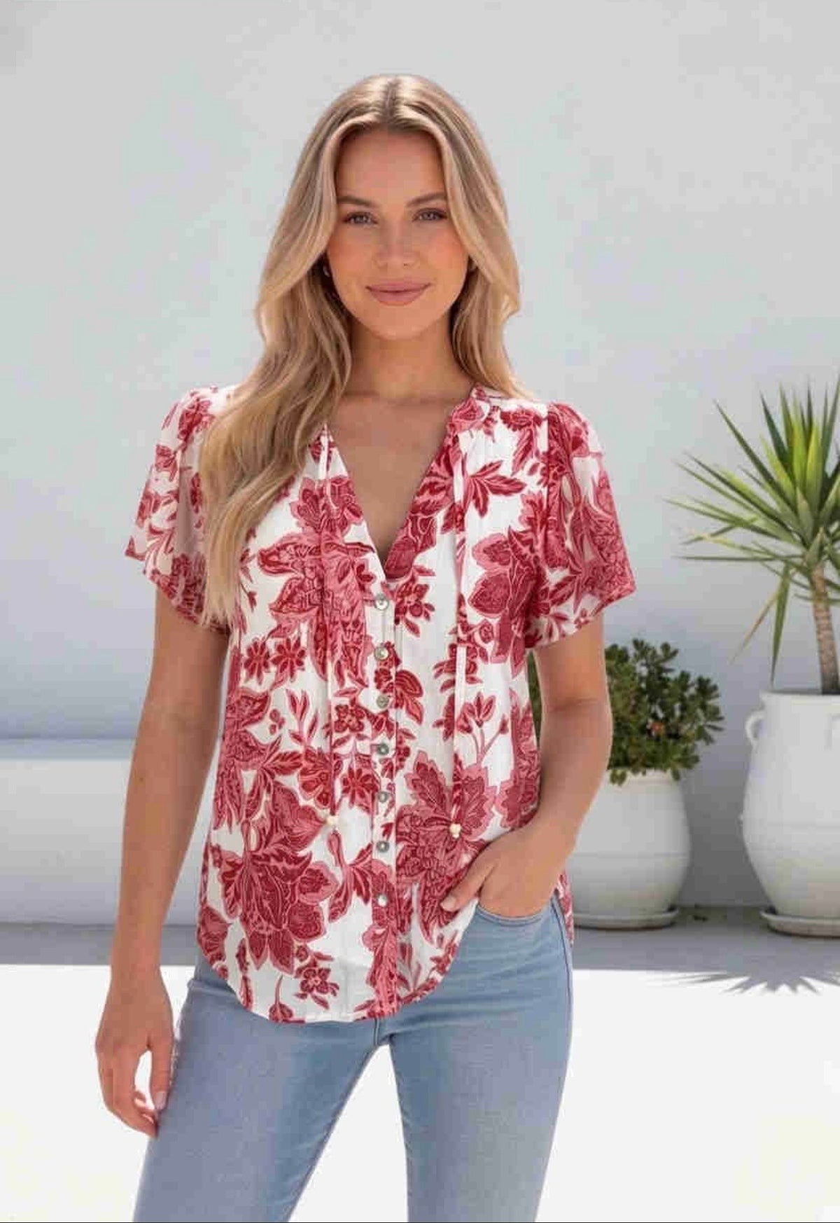 Milly Red Top