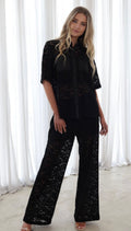 Lace Top - Emelda's Shoes