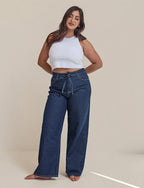 Gia High Rise Baggy Indigo