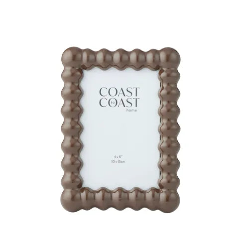 Chocolate Bubble 4x6 Frame