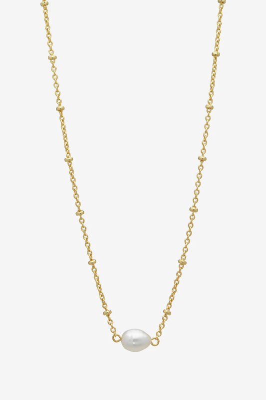 Mary gold necklace