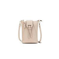 Lainey Oatmeal Phone Bag - Emelda's Shoes