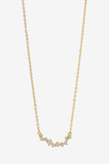 Nico gold clear necklace - Emelda's Shoes