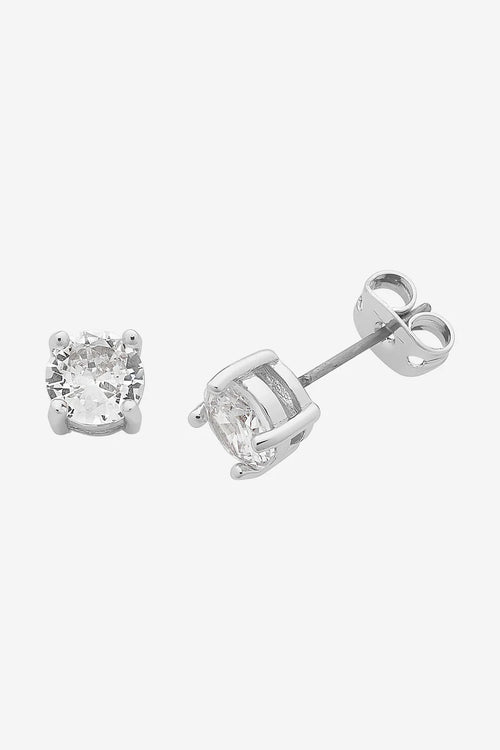 Allegra silver earring - Emelda's Shoes
