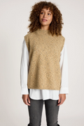 Zarda Knit Vest Mocha - Emelda's Shoes