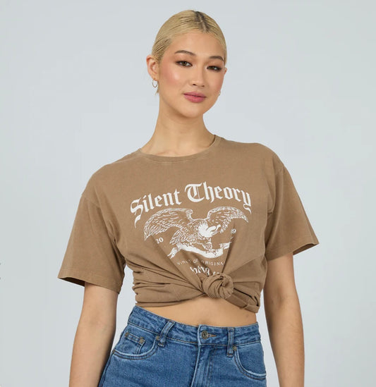 American Muse Tee Tan