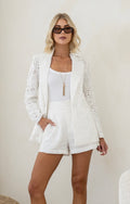 Paisley White Jacket