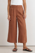 Fable Linen Culotte Tan