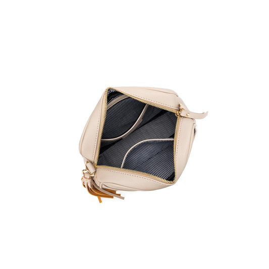 Indie Oatmeal Crossbody Bag