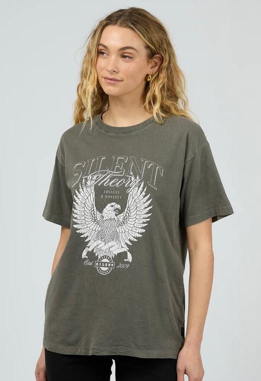 American Wings Tee Coal