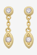 Joy gold earrings - Emelda's Shoes