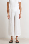 Fable Linen Culotte White