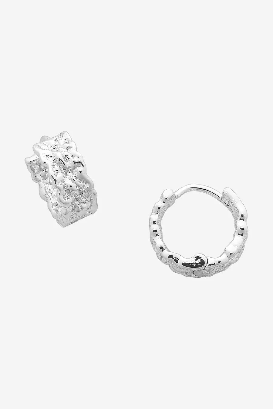 Tatum silver earring - Emelda's Shoes