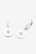 Beck silver earring