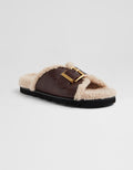 Esme Dark Brown Slide