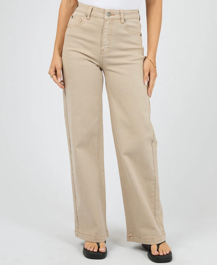Jacqui Wide Leg Beige