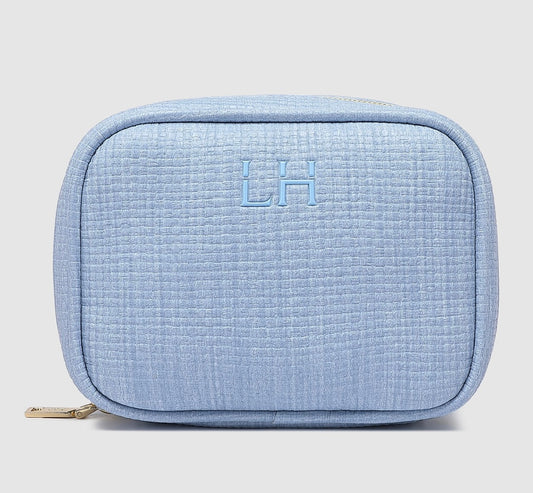 Rita Jewellery Case Pastel Blue