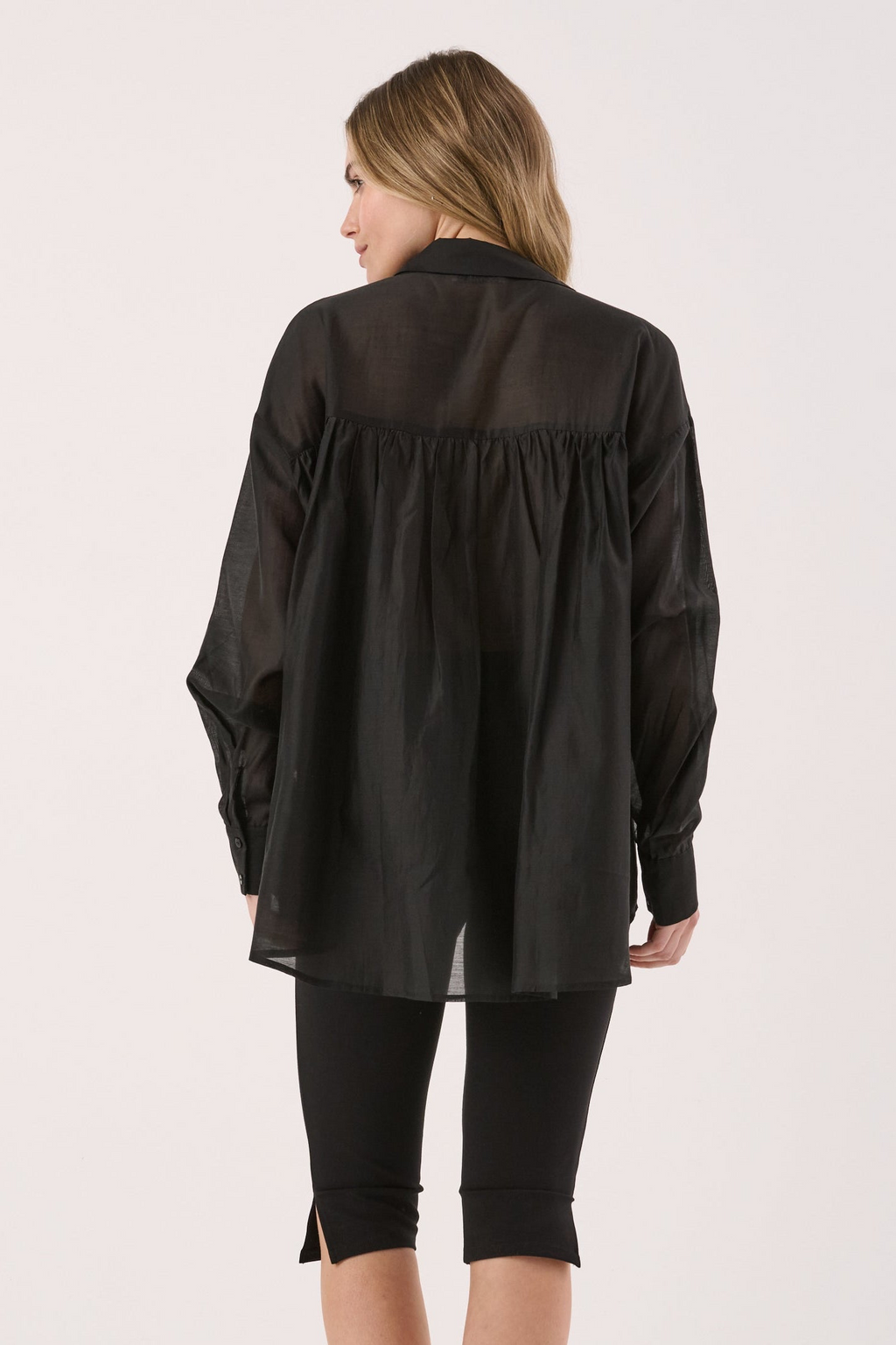 Val Oversized Shirt Black