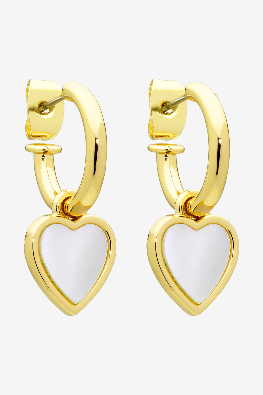 Andie gold MOP earring - Emelda's Shoes
