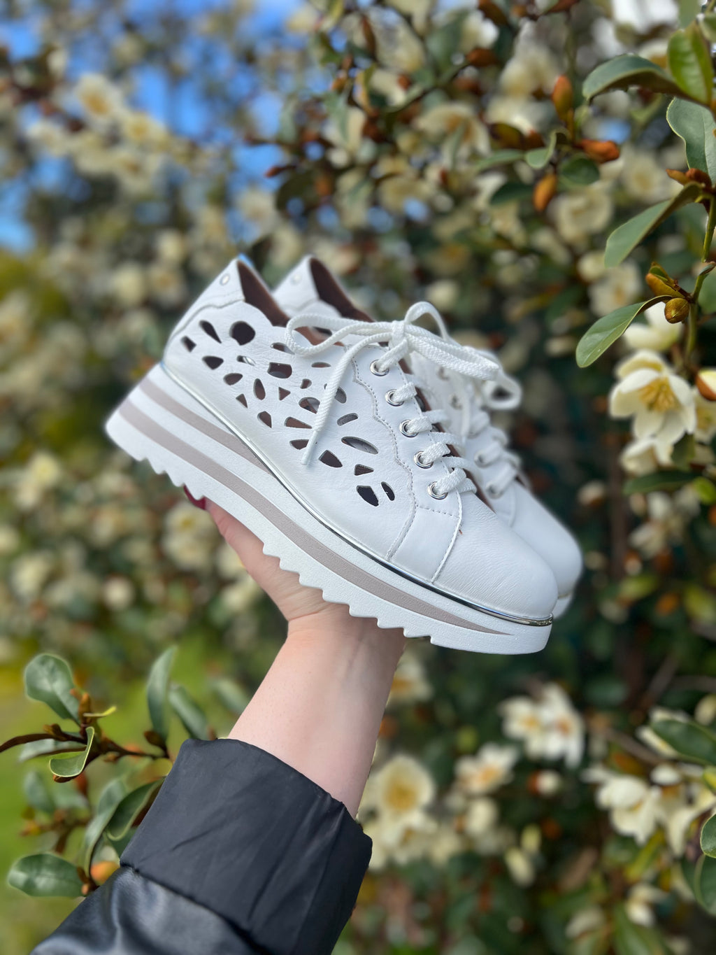 Holiday White - Emelda's Shoes