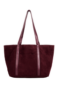 Sable Tote Mahogany - Emelda's Shoes