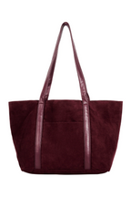 Sable Tote Mahogany - Emelda's Shoes