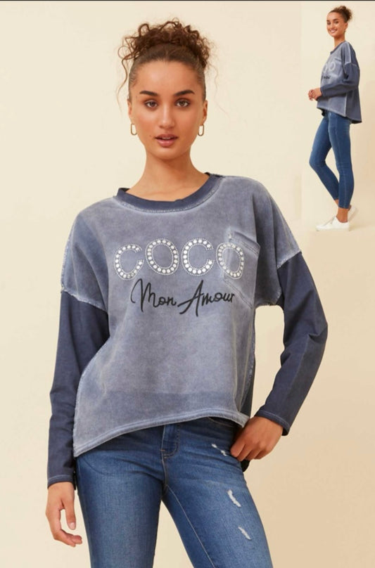 Coco stud top