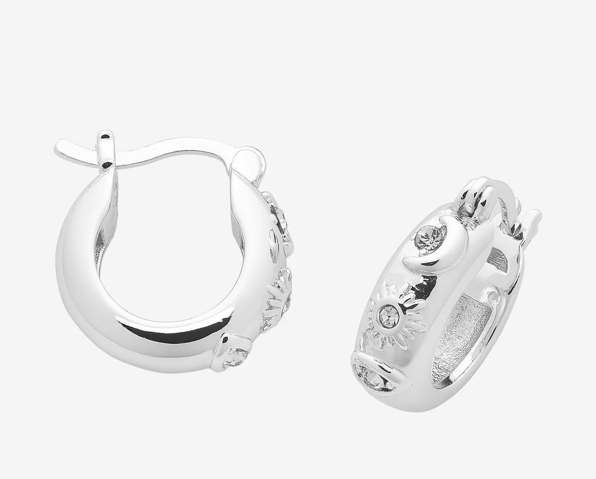 Rumi Silver Earring - Emelda's Shoes