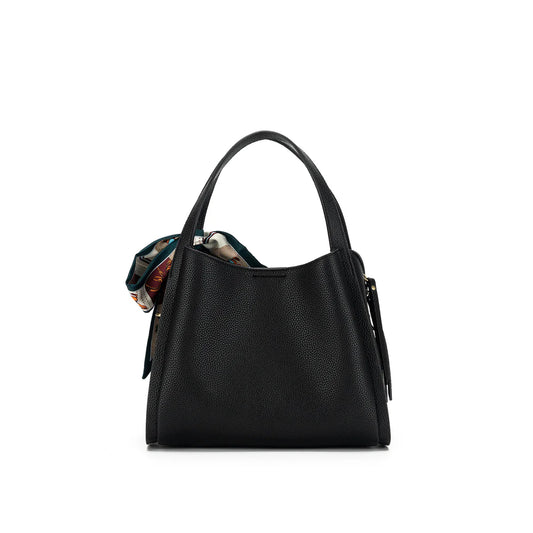 Astrid Black 2 piece handbag