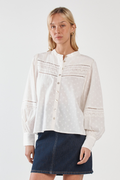 Eleri Lace Blouse White