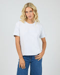 Washed tee grey marle