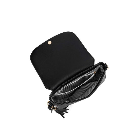 Addison Black Crossbody Bag