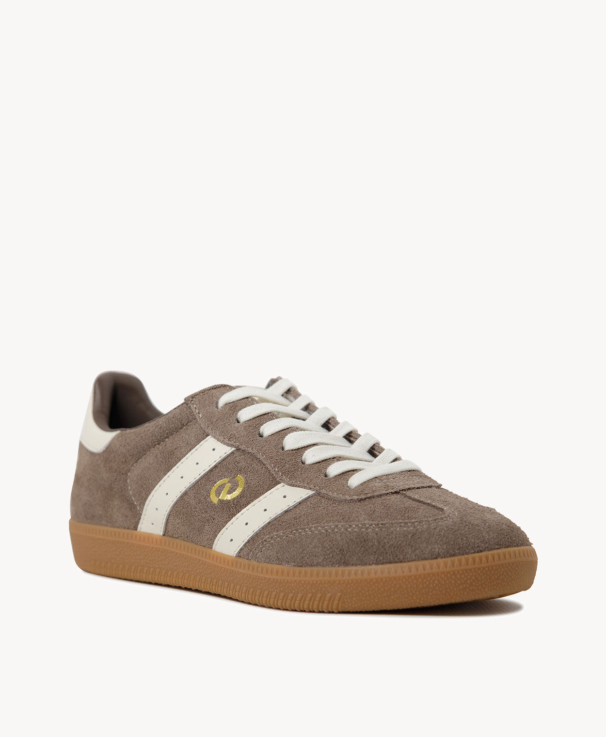 Walnut brown / Ivory Suede - Emelda's Shoes