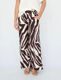 Brown/Cream Pant - Emelda's Shoes