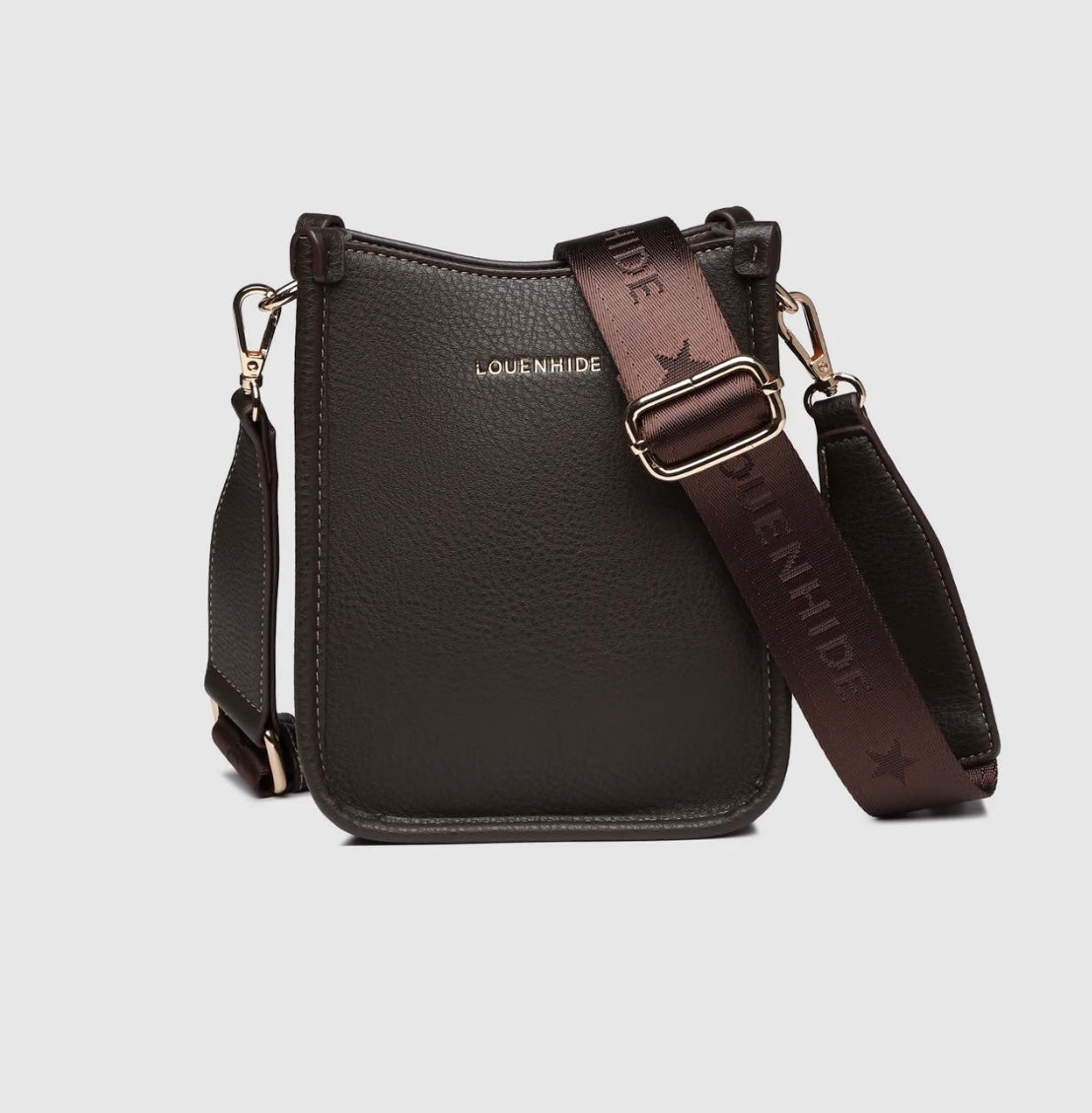 Parker Phone Bag Chocolate - Emelda's Shoes