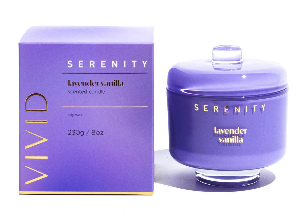 Lavender Vanilla Candle - Emelda's Shoes
