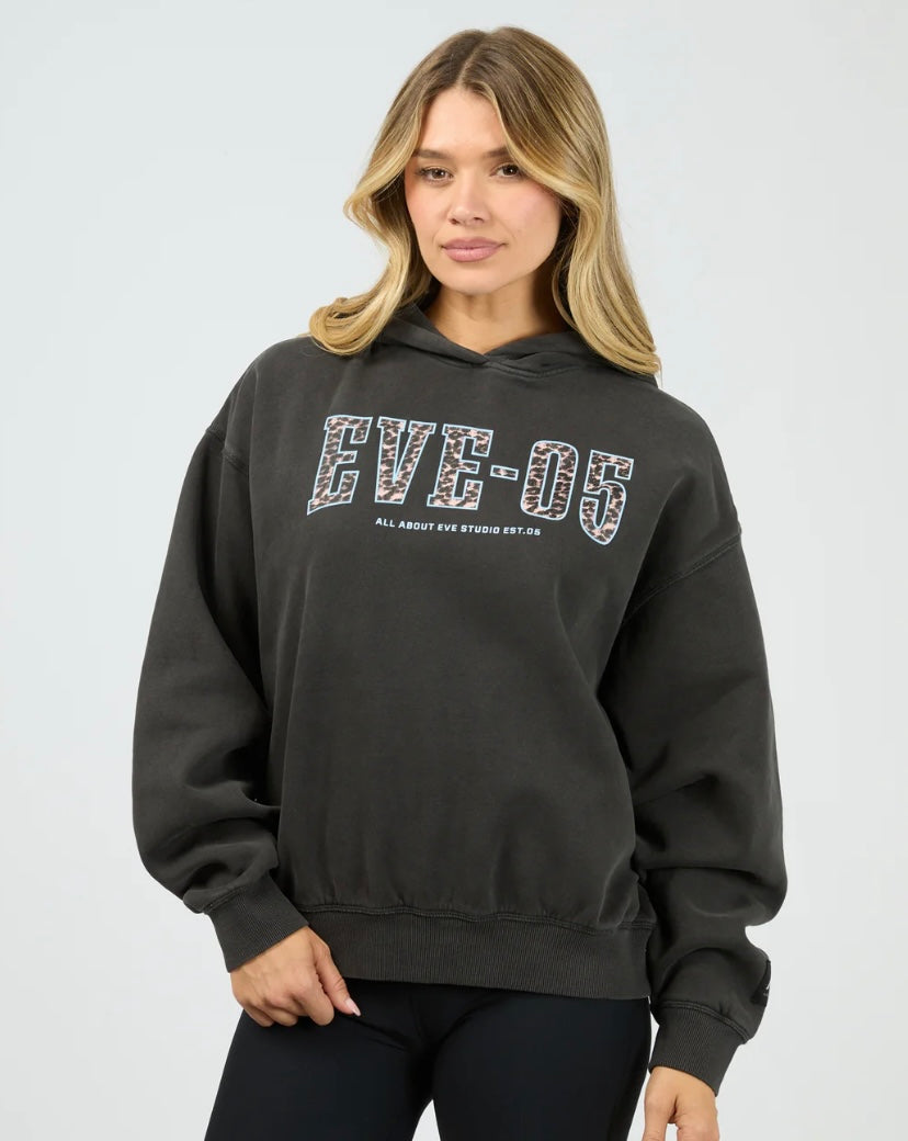 Eve club house hoodie black - Emelda's Shoes